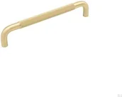 Zawiasy, okucia i inne akcesoria - Uchwyt meblowy podłużny Helix 160 Złoty szczotkowany - miniaturka - grafika 1