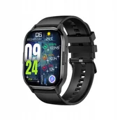 Smartwatch - Blavec Smartwatch W18 Hellia AMOLED (SWW18-B) czarny - miniaturka - grafika 1