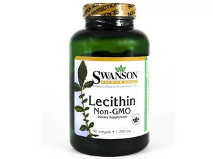 SWANSON Sunflower Lecithin (Lecytyna słonecznikowa) 90 Kapsułek żelowych - Suplementy naturalne - miniaturka - grafika 1