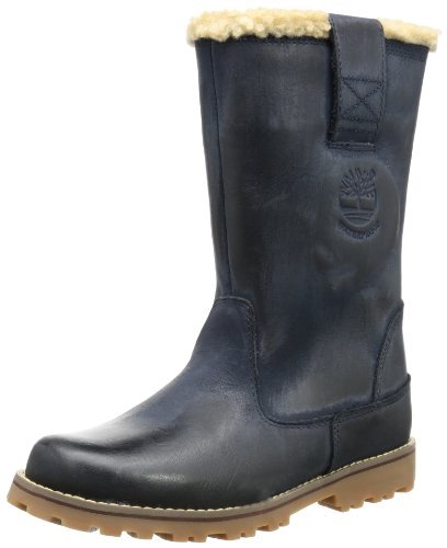 Timberland Asphalt Trail FTK_8 WP buty dziecięce, długie, uniseks, niebieski - Niebieski granatowy nubuck With Burnish - 40 EU