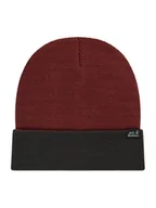 Czapki damskie - Jack Wolfskin Czapka Rib Hat 1903891-2185 Bordowy - miniaturka - grafika 1