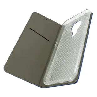 Etui Folio do telefonu Nokia 3.4 Magnetyczna osłona z uchwytem na kartę Funkcja stojaka Granatowy - Etui i futerały do telefonów - miniaturka - grafika 1