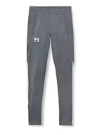 Spodenki męskie - Under Armour Męskie spodnie dresowe UA Pique Track Pant, szare (012), XS, szary (012), XS - miniaturka - grafika 1