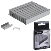 Zszywki - Writewell Zszywki metalowe biurowe srebrne do zszywacza 26/6 3000 sztuk - miniaturka - grafika 1