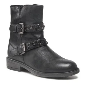 Botki Geox - D Catria F D26LQF 07743 C9999 Black - Botki damskie - miniaturka - grafika 1