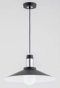 Bolero lampa wisząca 1xE27 czarna/chrom 61279 - Lampy sufitowe - miniaturka - grafika 1