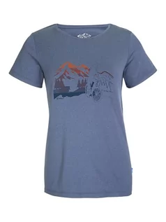 Koszulki sportowe damskie - Killtec Koszulka funkcyjna w kolorze niebieskim - grafika 1