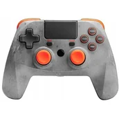 Kontrolery do Playstation - Snakebyte 4 S Wireless Pomarańczowy - miniaturka - grafika 1