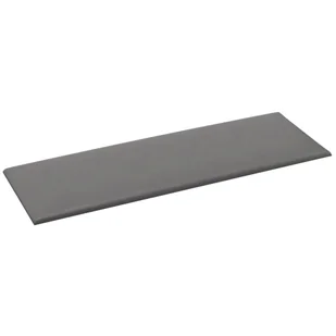 Lumarko Panele ścienne, 12 szt., szare, 90x30 cm, sztuczna skóra - Panele ścienne i boazeria - miniaturka - grafika 6
