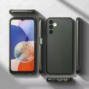 Etui Ringke Fusion do Samsung Galaxy A14 5G Smoke Black - Etui i futerały do telefonów - miniaturka - grafika 8