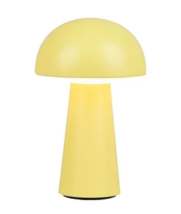 Trio Leuchten Lampa stołowa żółta z akumulatorem LED i 3-stopniowym ściemniaczem dotykowym IP44 - Daniel - Lampy stojące - miniaturka - grafika 1