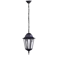 Lampy ogrodowe - Kaja Lozana lampa wisząca zewnętrzna 1x60W czarna K-5006HCZARNY - miniaturka - grafika 1