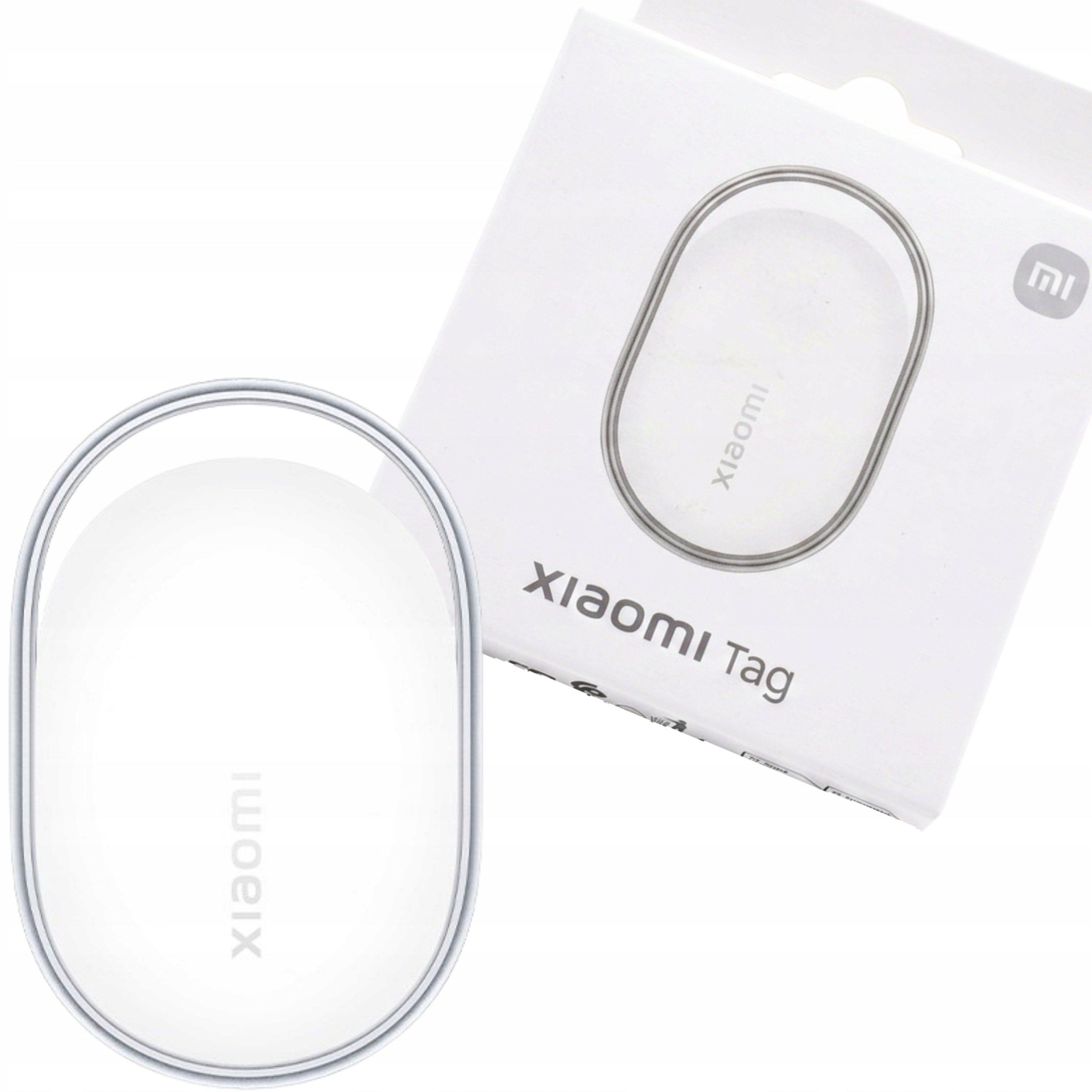 Xiaomi Lokalizator Bluetooth Find My IP67 Do Kluczy Portfela Biały