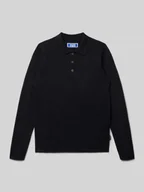 Swetry dla chłopców - Koszulka polo o kroju regular fit z efektem dzianiny model ‘Bradfort’ - miniaturka - grafika 1