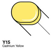 Kredki, ołówki, pastele i pisaki - Copic COPIC Sketch Marker Y15 Cadmium Yellow 2107534 - miniaturka - grafika 1