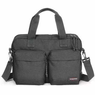 Teczki i aktówki - Eastpak Tomsin Briefcase 40 cm przegroda na laptopa black denim - grafika 1