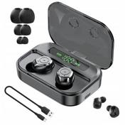 Słuchawki - SoundPEATS bezprzewodowe słuchawki Bluetooth wbudowany mikrofon bas radiowy in-Ear słuchawki douszne - miniaturka - grafika 1