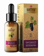 Olejki do ciała i włosów - Sattva Olej do ciała i włosów z pestek winogron eco 50 ml - olej kosmetyczny - miniaturka - grafika 1