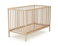 Łóżeczka i kojce - WEBABY - Łóżeczko drewniane - Buk - 60 x 120 cm - miniaturka - grafika 1