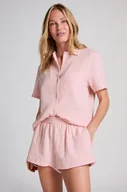 Bielizna nocna - Hunkemöller Muślinowe szorty Różowy - miniaturka - grafika 1