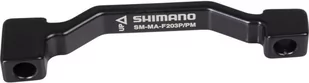 Shimano Shimano Adapter hamulców tarczowych od PM 180 mm do PM 203 mm, black 2020 Akcesoria do hamulców tarczowych E-SMMAF203PPMA - Części rowerowe - miniaturka - grafika 1