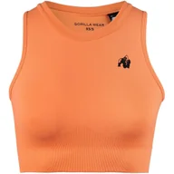 Bielizna sportowa damska - Damski krótki biustonosz bezszwowy Gorilla Wear Olivia - miniaturka - grafika 1
