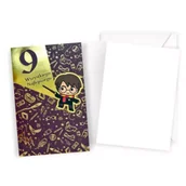 Kartki okolicznościowe i zaproszenia - Kukartka Karnet urodziny Harry Potter - miniaturka - grafika 1