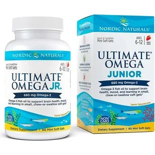 Ultimate Nordic Naturals Omega Junior 680mg (90 Kaps) Nordic Naturals F9F2-98479 - Witaminy i minerały - miniaturka - grafika 1