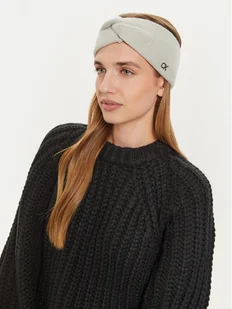 Calvin Klein Opaska materiałowa K60K612591 Szary - Czapki damskie - miniaturka - grafika 1