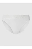 Majtki damskie - Figi z bawełny z koronką model Moments - Hanro - miniaturka - grafika 1