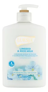 Luksja Creamt Mydło w płynie do rąk Linseed & Rice Milk 500 ml - Mydła - miniaturka - grafika 1