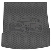 Maty bagażnikowe - Rigum Gumowa kąpiel do pnia Alfa Romeo Stelvio 2017 - miniaturka - grafika 1