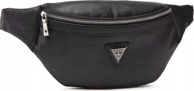 Guess, Certosa, Synthetic Leather, Textile Fanny Pack, hmcrts p1330, Black, 28 x 14 x 8 cm, For Men For Men