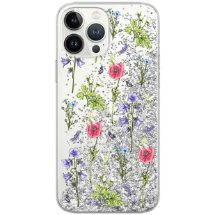 ERT GROUP etui na telefon Apple Iphone XS, case oryginalny i oficjalnie licencjonowany przez Disney, wzór Tinker Bell 004, optymalnie dopasowane, z efektem płynnego brokatu - Etui i futerały do telefonów - miniaturka - grafika 1