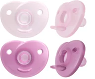 Smoczki uspokajające - SCF099/27 SMOCZEK GRYZAK SOOTHIE GIRL 0-6 - miniaturka - grafika 1