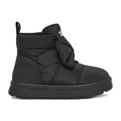 Buty dla dziewczynek - Śniegowce Juicy Couture CEO-CS6508-01 Czarny - miniaturka - grafika 1