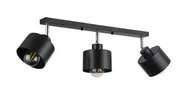 Lampy sufitowe - Elza lampa sufitowa (spot) 3xE27 czarna - miniaturka - grafika 1