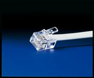 VALUE RJ12 Cable 6P4C, 6m Szary 11.04.1906 - Kable miedziane - miniaturka - grafika 1