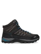 Buty trekkingowe męskie - CMP Trekkingi Rigel Mid Wp Waterproof 3Q12947 Brązowy - miniaturka - grafika 1