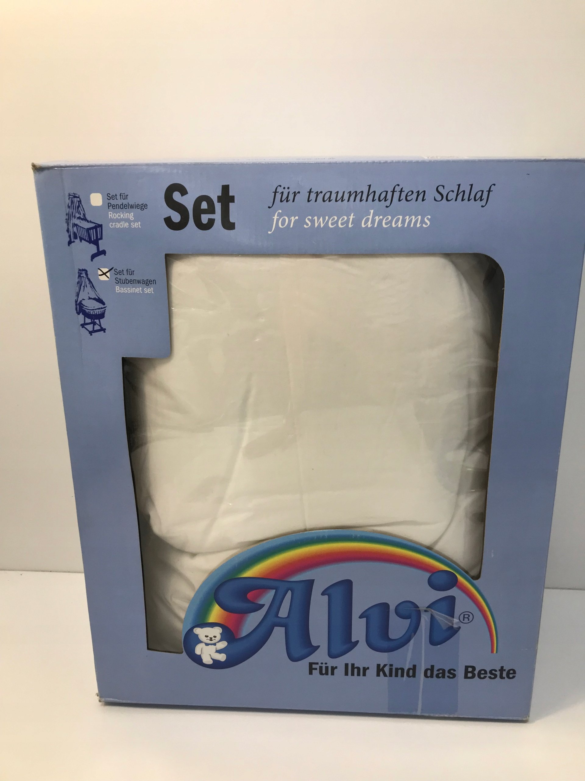 Alvi Pościel Do Kołyski Biała