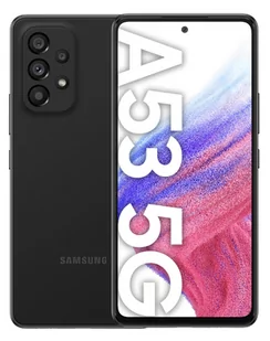 Samsung Galaxy A53 5G 8GB/256GB Dual Sim Czarny SM-A536BZKLEUE - Telefony komórkowe - miniaturka - grafika 1