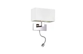 Lampy ścienne - Azzardo Kinkiet Martens Led kolor biały MB2251-B-LED-R WH) - miniaturka - grafika 1