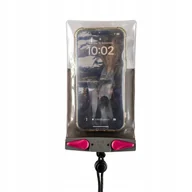 Etui i futerały do telefonów - Aquapac: wodoszczelne etui na telefon Compact Plus Grey&Pink - miniaturka - grafika 1