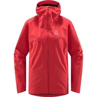 Kurtki damskie - Haglöfs 606219_5LI KORP PROOF kurtka damska POPPY RED, rozmiar XS - miniaturka - grafika 1
