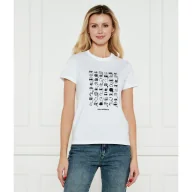 Koszulki i topy damskie - Karl Lagerfeld T-shirt IKON SEASONAL LOGO Regular Fit - miniaturka - grafika 1