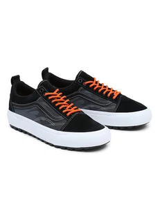 Vans Skórzane sneakersy w kolorze czarno-granatowym - Trampki damskie - miniaturka - grafika 1