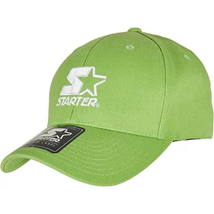 STARTER BLACK LABEL Unisex Starter Logo Flexfit czapka baseballowa, zielony jadegreen, S/M - Czapki damskie - miniaturka - grafika 1