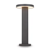 Lampy ogrodowe - Lampa ogrodowa stojąca Wald grafitowo-biała LED 12W 3000K 1000lm IP65 wym: 40 x 18 x 18 cm metal Maytoni - miniaturka - grafika 1