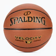 Koszykówka - Piłka Spalding Velocity pomarańczowa rozmiar 7 - miniaturka - grafika 1
