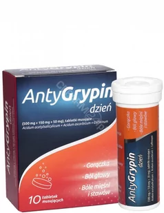 Natur Produkt Zdrovit Antygrypin 10 tabletek musujących - Przeziębienie i grypa - miniaturka - grafika 1